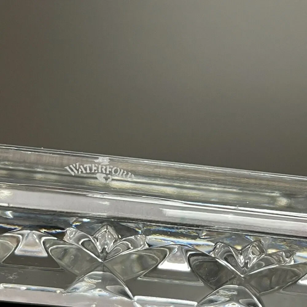 Vintage Waterford Crystal‎ Frame Clear 8 7/8